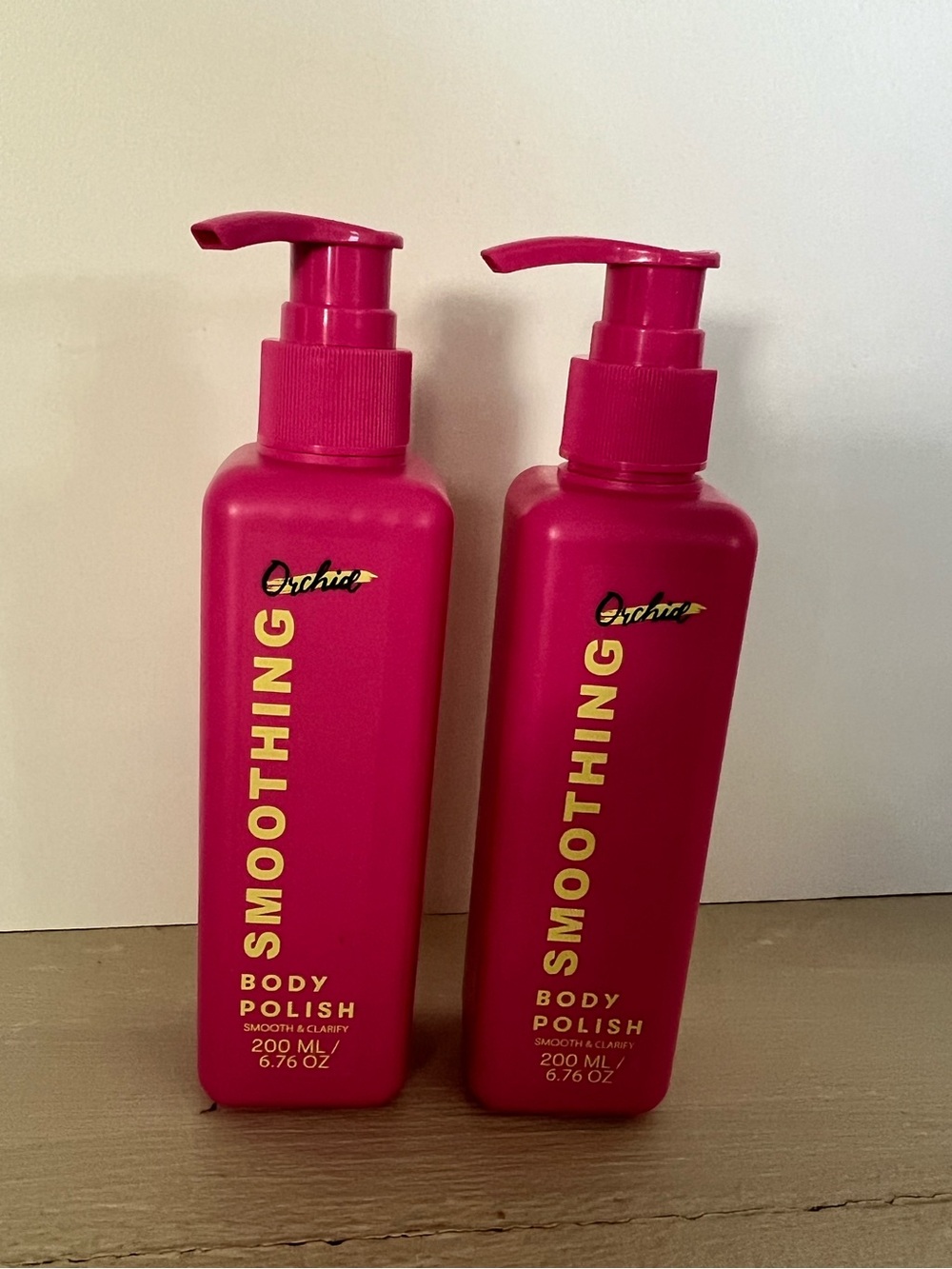 NEW Orchid Smoothing Body Polish Bundle 2 Pack 6.76 oz Each New